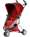 Quinny Zapp Xtra 2, Rosso - Passeggino 3 ruote ultra compatto! Passeggini Classici