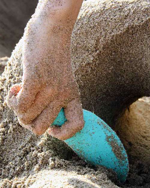 Quut Cuppi - Gioco da Spiaggia 3 in 1 - Pallina Viola Oceano Giochi da Spiaggia