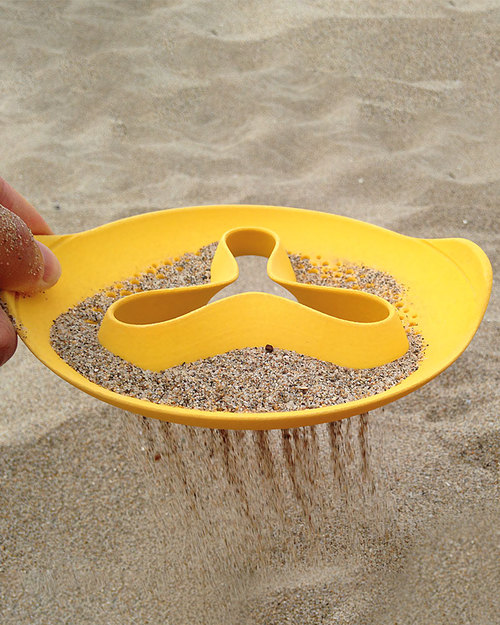 Quut Formine Magiche Starfish - Verde Laguna e Giallo Paglierino Giochi da Spiaggia