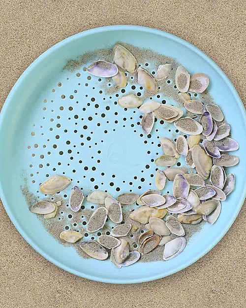 Quut Freisbee - Setacccio XL Vintage Blu - in Aria è stabile - in mano Confortevole Giochi da Spiaggia