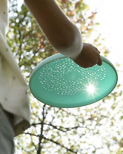 Quut Freisbee - Setacccio XL Vintage Blu - in Aria è stabile - in mano Confortevole Giochi da Spiaggia