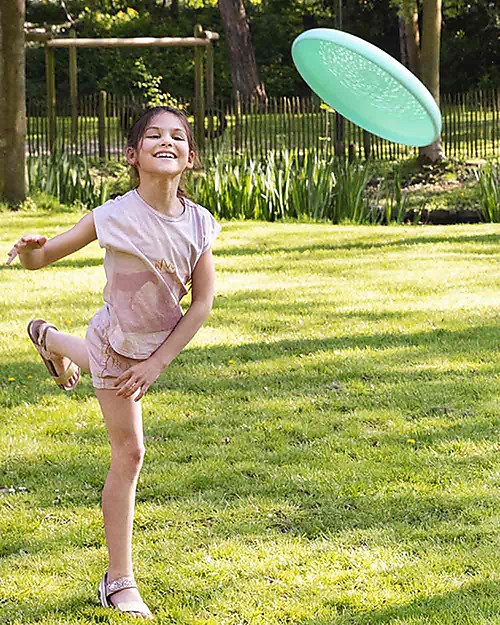 Quut Freisbee - Setacccio XL Vintage Blu - in Aria è stabile - in mano Confortevole Giochi da Spiaggia