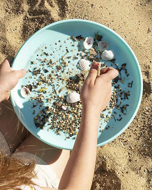 Quut Freisbee - Setacccio XL Vintage Blu - in Aria è stabile - in mano Confortevole Giochi da Spiaggia