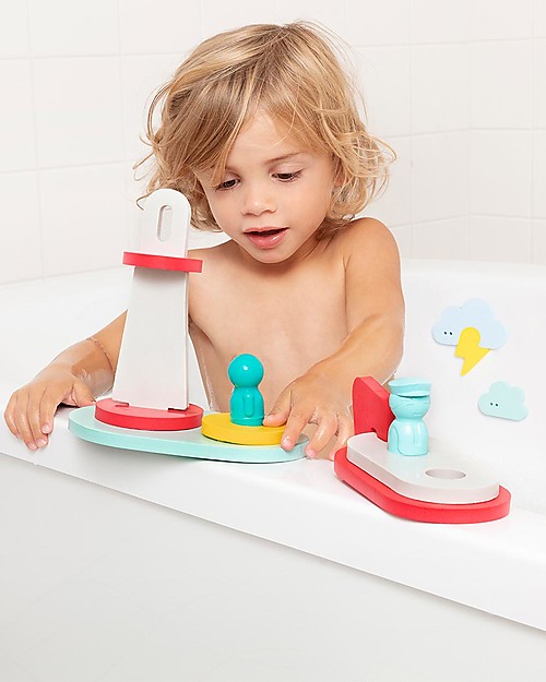 Quut Friend to the Rescue - Faro da Bagno 3D da Comporre Giochi Bagno