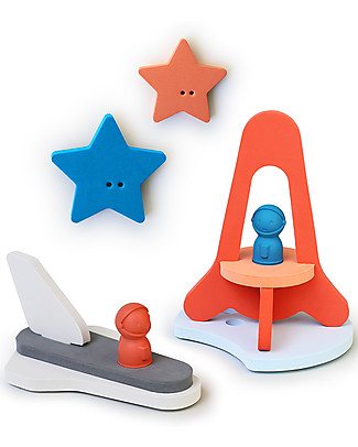 Quut Friends to the Moon and Back - Astronave da Bagno 3D da Comporre Giochi Bagno