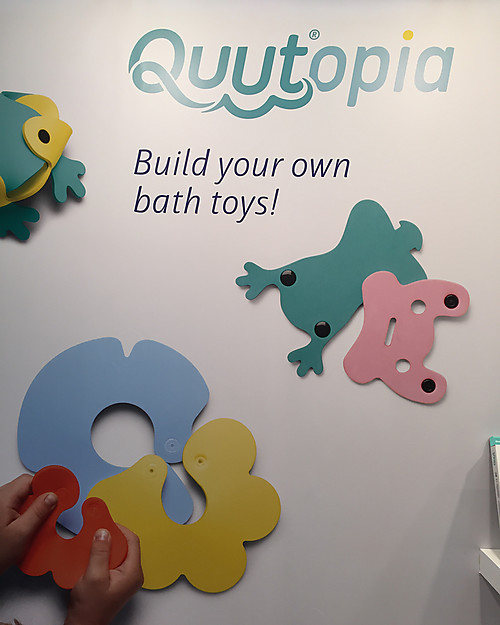 Quut Frog Pond - Rana da Bagno 3D da Comporre Giochi Bagno