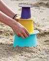 Quut Gioco Alto - Set 3 Stampi Impilabili per Castelli di Sabbia! Giochi da Spiaggia