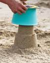 Quut Gioco Alto - Set 3 Stampi Impilabili per Castelli di Sabbia! Giochi da Spiaggia