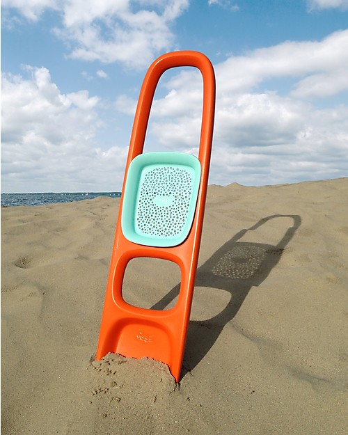 Quut Gioco Scoppi - Paletta Grande Multifunzione - Arancione (design innovativo!) Giochi da Spiaggia