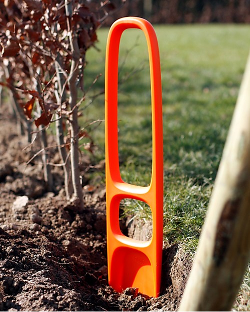 Quut Gioco Scoppi - Paletta Grande Multifunzione - Arancione (design innovativo!) Giochi da Spiaggia