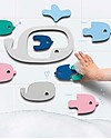 Quut Puzzle da Bagno delle Balene - Divertente ed Eco-friendly Giochi Bagno