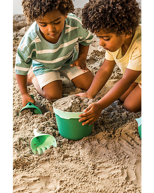 Quut Raki - Rastrello da Giardinaggio e Paletta da Spiaggia - Garden Green Giochi da Spiaggia