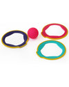 Quut Ringo set con 3 anelli e palla - leggero e amico dell’ambiente! Giochi da Spiaggia