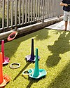 Quut Ringo set con 6 Anelli e una Pallina - Multicolore - Leggero e Amico dell'ambiente Giochi da Spiaggia