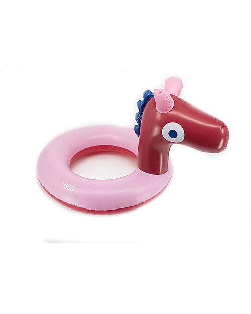Quut Salvagente Gonfiabile per Bambini - Cavallo - 50 cm Giochi da Spiaggia