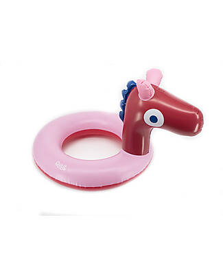 Quut Salvagente Gonfiabile per Bambini - Cavallo - 50 cm Giochi da Spiaggia