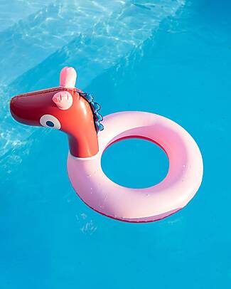 Quut Salvagente Gonfiabile per Bambini - Cavallo - 50 cm Giochi da Spiaggia
