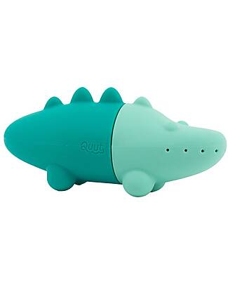 Quut Squeezi Croco - Gioco da Bagno - Verde -  100% Silicone Giochi Bagno