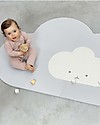 Quut Tappetino - Testa tra le nuvole (S) - Grigio Perla Tappeti Gioco
