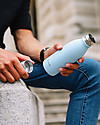 Qwetch Borraccia Termica in Acciaio Inox - Blu Pastello - 260 ml Borracce Termiche