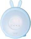 Rabbit & Friends Lampada da Notte con Sveglia - Azzurro - 2 in 1 Lampade da Notte