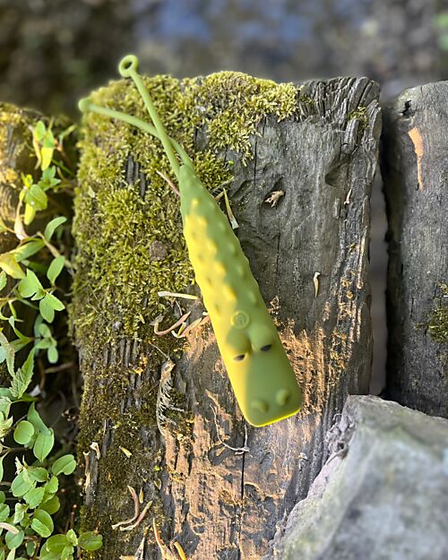 Rabbit & Friends Torcia in Morbido Silicone - Coccodrillo - Luminosità Regolabile Lampade da Notte