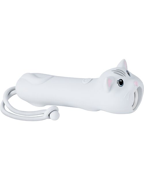 Rabbit & Friends Torcia in Morbido Silicone - Gatto - Luminosità Regolabile Lampade da Notte