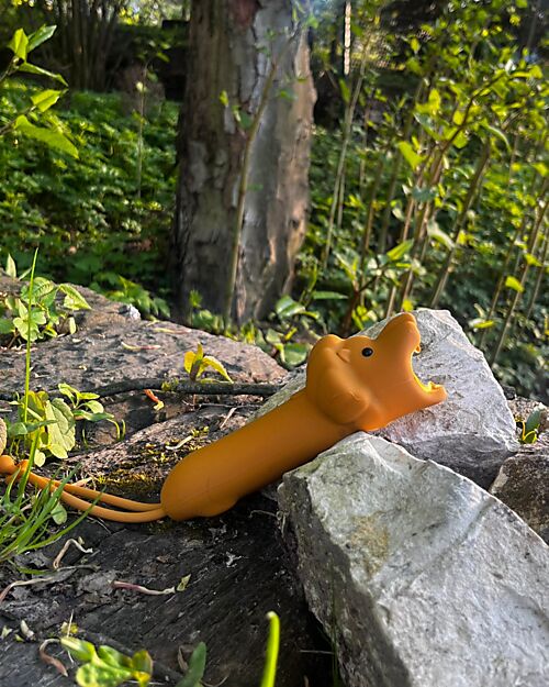 Rabbit & Friends Torcia in Morbido Silicone - Leone - Luminosità Regolabile Lampade da Notte