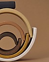 Raduga Grez Arco Impilabile in Legno - Skin Tones dal Bianco al Nero - Gioco Educativo Fatto a Mano per Stimolare il tuo Bambino Giochi Montessoriani