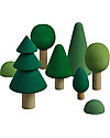 Raduga Grez Set in Legno - Colori della Foresta - Gioco Educativo Fatto a Mano per Stimolare il tuo Bambino Giochi Montessoriani