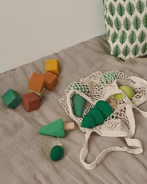 Raduga Grez Set in Legno - Colori della Foresta - Gioco Educativo Fatto a Mano per Stimolare il tuo Bambino Giochi Montessoriani