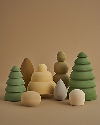 Raduga Grez Set in Legno - Estate nella Foresta - Gioco Educativo Fatto a Mano per Stimolare il tuo Bambino Giochi Montessoriani