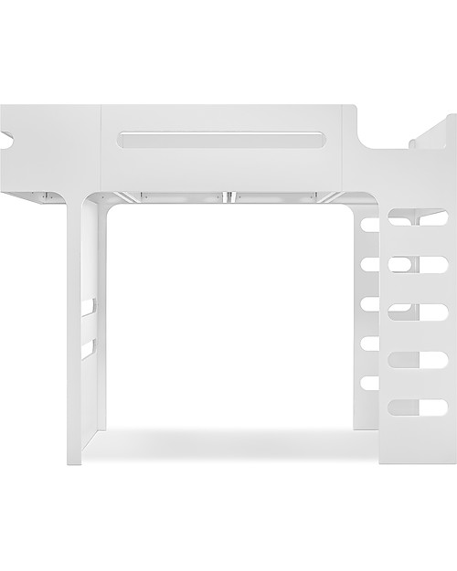 Rafa Kids F Letto a Soppalco Bianco - Betulla Finlandese Letti a Castello