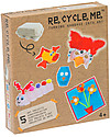 Re-Cycle-Me Set Gioco Ecologico per Bambine Contenitori Uova - Scatena la fantasia usando oggetti da buttare! Giochi Creativi