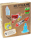 Re-Cycle-Me Set Gioco Ecologico per Bambini Bottiglie di Plastica - Scatena la fantasia usando oggetti da buttare! Giochi Creativi