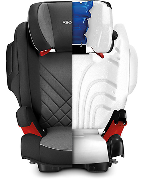 Recaro Seggiolino auto Monza Nova 2 Seatfix, Gruppo II-III, (12-36 kg) - Aluminium Grey Seggiolini Auto Gruppo 2/3