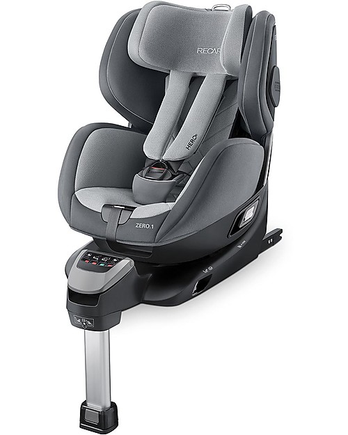 Recaro Seggiolino Auto ZERO.1 I.Size, 0-4 anni - Ruota a 360° in un clic! Seggiolini Auto Gruppo 1/2/3