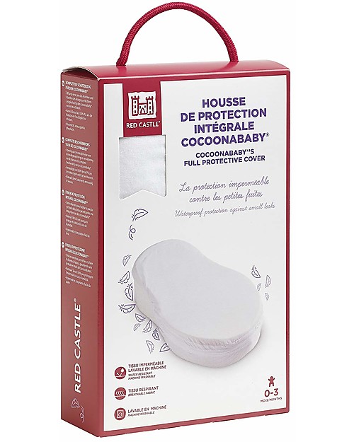 Red Castle Coperta Protettiva per Materassino Ergonomico Cocoonababy® - Lavabile e Impermeabile Riduttori Lettino