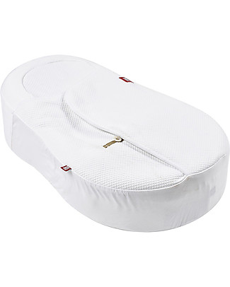Red Castle Copertina Leggera Cocoonacover™ - per Cocoonababy - Fleur de coton® - White Riduttori Lettino