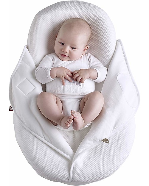 Red Castle Copertina Leggera Cocoonacover™ - per Cocoonababy - Fleur de coton® - White Riduttori Lettino