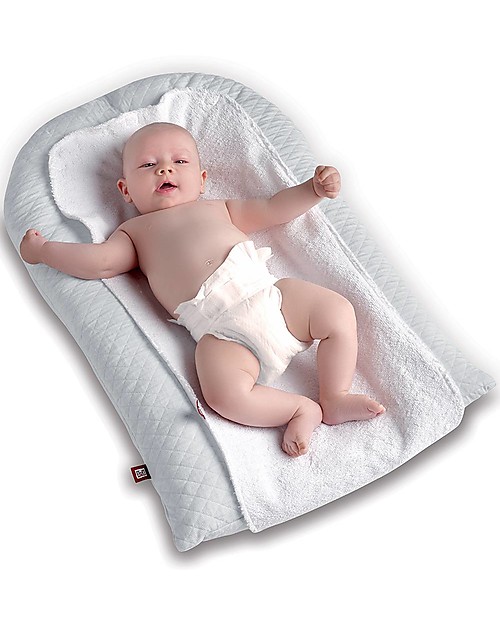 Red Castle Fasciatoio Morbido - Fleur de Coton - Pearl Grey - Pratico e Delicato sulla Pelle Fasciatoi