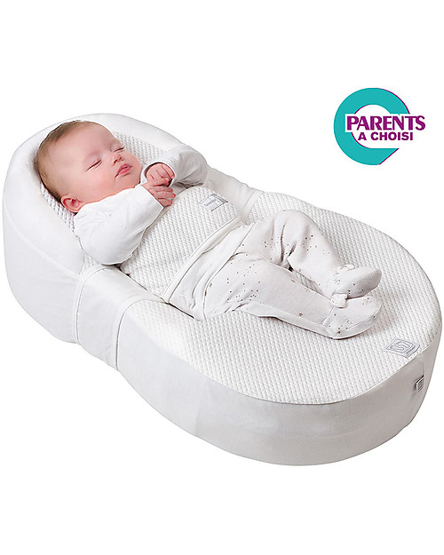 Red Castle Materassino Ergonomico Cocoonababy® - Fleur de Coton - Aiuta il Bambino a Dormire Bene e Abituarsi alla Vita Fuori dal Grembo Materno Riduttori Lettino