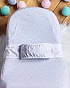 Red Castle Materassino Ergonomico Cocoonababy® - Leaf - Aiuta il Bambino a Dormire Bene e Abituarsi alla Vita Fuori dal Grembo Materno Riduttori Lettino