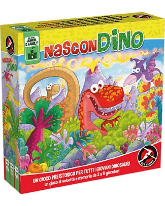 Red Glove Gioco 2in1 NasconDino - Trova i dinosauri! Memory