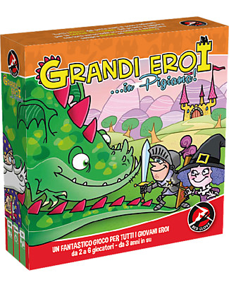 Red Glove Grandi Eroi... in Pigiama! - 2 giochi in 1 Memory