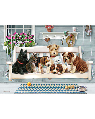 Red Glove Puzzle Animali da Compagnia, 350 Pezzi Memory