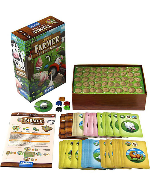 Red Glove Super Farmer Nuova Edizione - il Gioco delle Carte Giochi da Tavolo