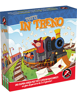 Red Glove Tutti in Treno - Tira il Dado per Essere il più Veloce! Giochi Da Tavolo