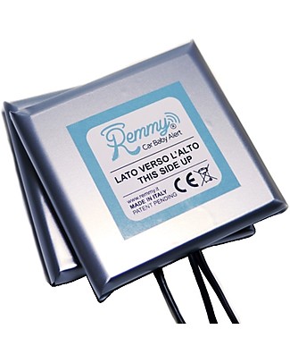 Remmy Remmy DOPPIO Allarme Anti Abbandono che Segnala che il Bimbo è in Auto - Versione Start&Stop per Auto con 2 Seggiolini Auto Dispositivi Antiabbandono Auto