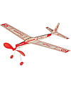 Rex London Aeroplanino in Legno - Fallo volare con l'elastico! Giochi da Spiaggia